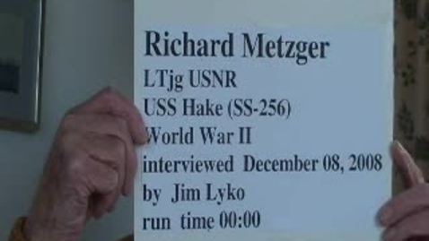 Thumbnail for Metzger, Richard A.