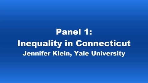 Thumbnail for entry Panel 1 Jennifer Klein
