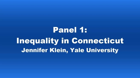 Thumbnail for Panel 1 Jennifer Klein