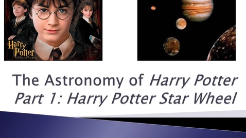 Thumbnail for Harry Potter Astronomy - Starfinders