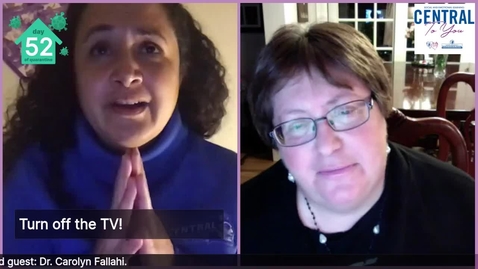 Thumbnail for &quot;Turn off the TV!&quot;:  Reducing Stress By Being Smarter About Our Media Intake- May 4th, 2020
