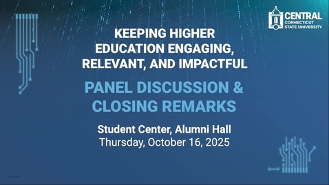 Thumbnail for 5 Panel Discussion and Closing Remarks