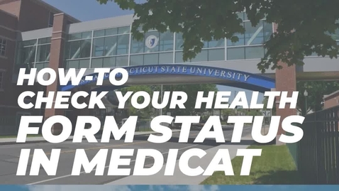 Thumbnail for Check Medicat Status - Captioned