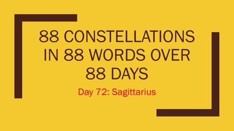 Thumbnail for Sagittarius