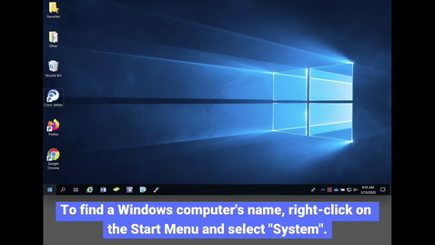 Thumbnail for Computer Name Retrieval - Windows (University-issued)