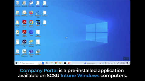 Thumbnail for Windows: Intune - Company Portal Installations