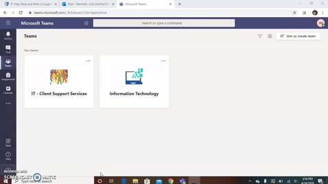 Thumbnail for Microsoft Teams for Students