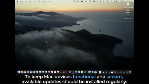 Thumbnail for Mac OS Updates