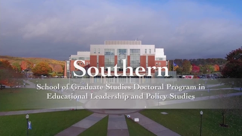 Thumbnail for entry Doctoral Program in Educational Leadership and Policy Studies