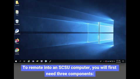Thumbnail for Remote Desktop Connection - Windows