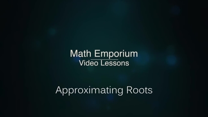 Approximating Square Roots Mediaspace Wcsu