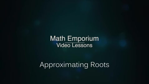 Thumbnail for Approximating Square Roots