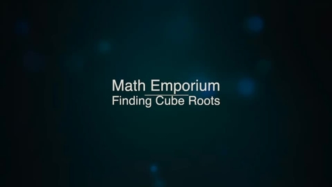 Thumbnail for Finding Cube Roots