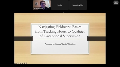 Thumbnail for Careers in ABA Series: Navigating Fieldwork with Sandy Castellon 4.24.24