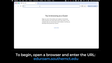 Thumbnail for Wifi: Eduroam - Apple Computers