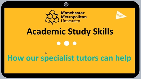 Thumbnail for Academic and Study Skills Introduction