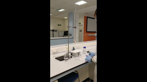 Thumbnail for Titration to determine total water hardness