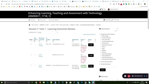 Thumbnail for entry Moodle Tips : Gradebook and Reports scrolling