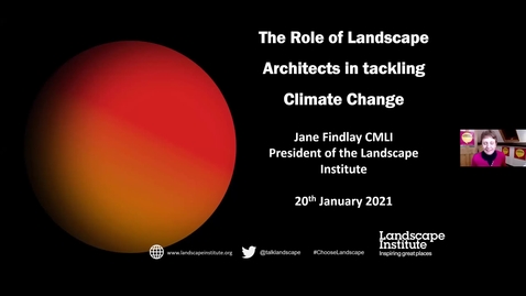 Thumbnail for entry 'The Role of Landscape Architects in Tackling Climate Change' by Jane Findlay CMLI