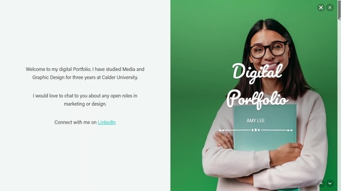 Thumbnail for Create a Digital Portfolio using Adobe Express