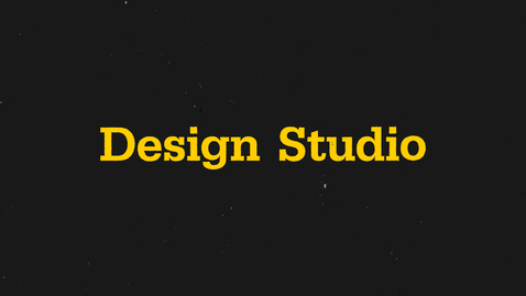 Thumbnail for entry We are the Design Studio