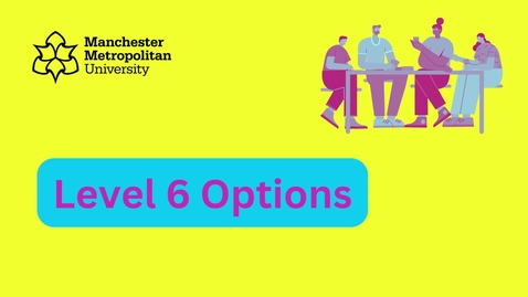 Thumbnail for entry Level 6 Options