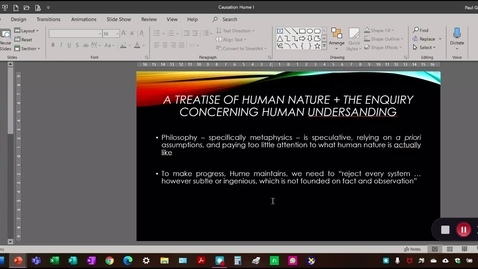 Thumbnail for Hume Causation Podcast 1