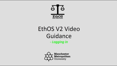 Thumbnail for EthOS V2 - logging in