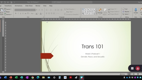 Thumbnail for entry Trans 101 Podcast 1
