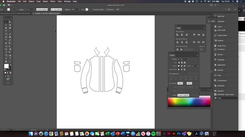 Thumbnail for Adobe illustrator group &amp; ungroup
