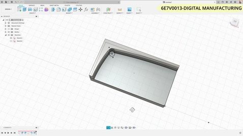 Thumbnail for entry Phone case modelling in Fusion 360
