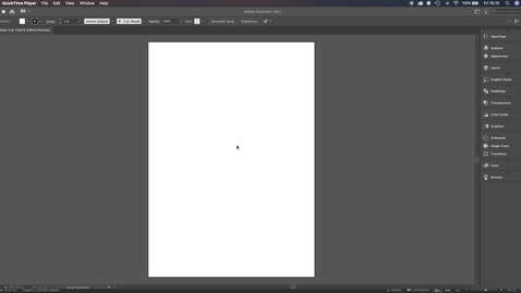 Thumbnail for entry Adobe illustrator setting up your workspace
