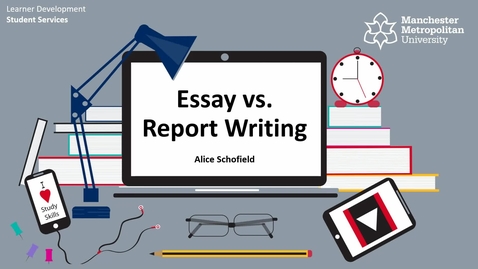 Thumbnail for entry Reports v. Essays