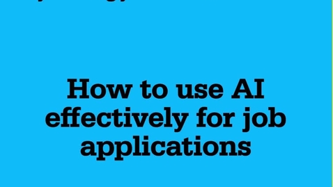 Thumbnail for Psychology Futures: How to use AI effectively