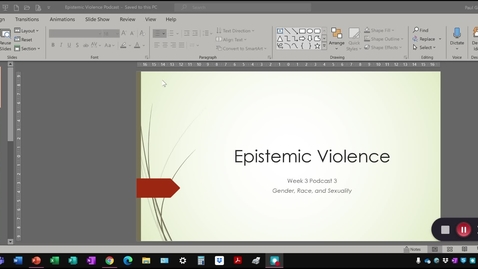 Thumbnail for entry Dotson_Epistemic Violence Podcast