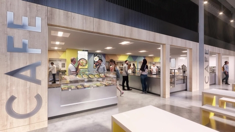Thumbnail for Collaboration spaces in the new Dalton building - showcase video