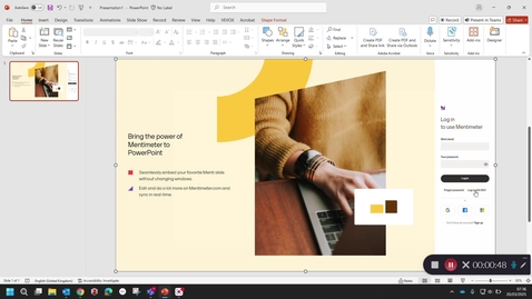 Thumbnail for Mentimeter Powerpoint Plug-in