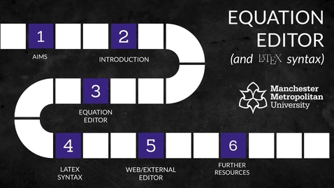 Thumbnail for entry Equation Editor Tutorial