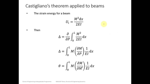 Thumbnail for SSA_Castigliano_cantilever_beam_example