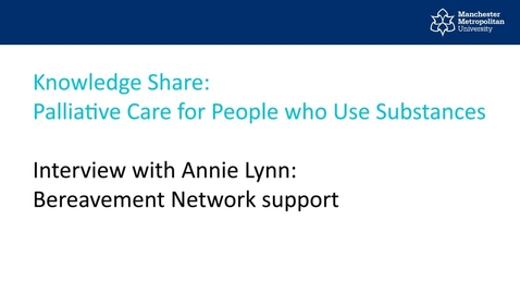 Thumbnail for Bereavement Network support