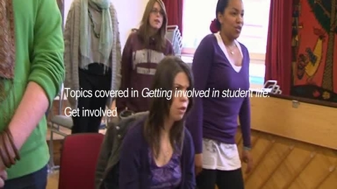 Thumbnail for Getting involved in student life