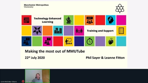 Thumbnail for Making the most out  of MMUTube - July 22nd 2020