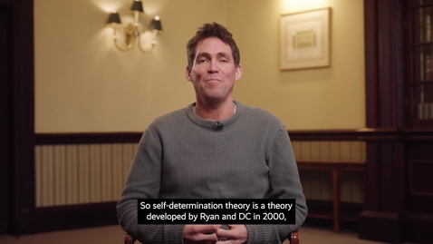 Thumbnail for Jeremy Oldfield: Self Determination Theory