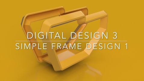 Thumbnail for Simple Frame Design using Pipe - HD 720p