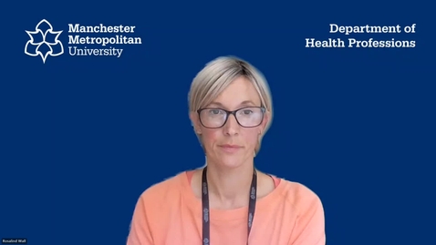 Thumbnail for Welcome Message MSc Occupational Therapy (Pre-registration) 