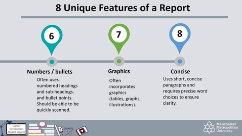 Thumbnail for Writing - features of a report