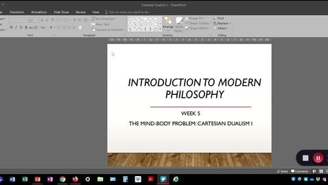 Thumbnail for Cartesian Dualism Podcast 1