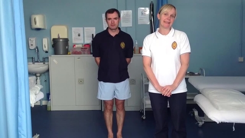 Thumbnail for Hip objective assessment (standing)