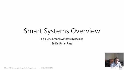 Thumbnail for Welcome to Smart Systems !!!