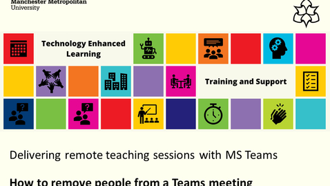 Thumbnail for How to remove people from a Teams meeting